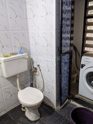 Attached Bathroom in 1 BHK Apartment at Damodar Residency Ghansoli, Ghansoli – for Rent