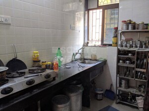 Kitchen in 1 BHK Apartment at Damodar Residency Ghansoli, Ghansoli – for Rent