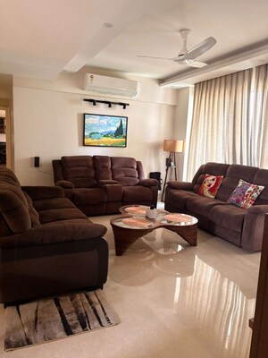 Living Room in 3.5 BHK Apartment at Bestech Park View Grand Spa, Sector 81 – for Rent