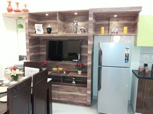 Kitchen in 3 BHK Apartment at STJ Mohali Citi Square, Nabha – for Rent