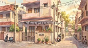  Builder Floor – Exterior View View at Yakubpur - for Sale