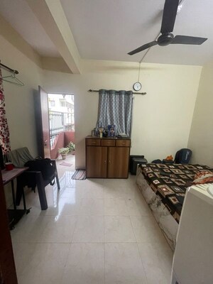 Living Room in 2 BHK Apartment at Sai Aangan, Chandan Nagar – for Rent