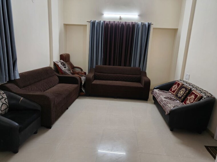 Living Room, varada-sudatta 2 Bedroom 920 Sq.Ft. Apartment In Baner Pune 10641311