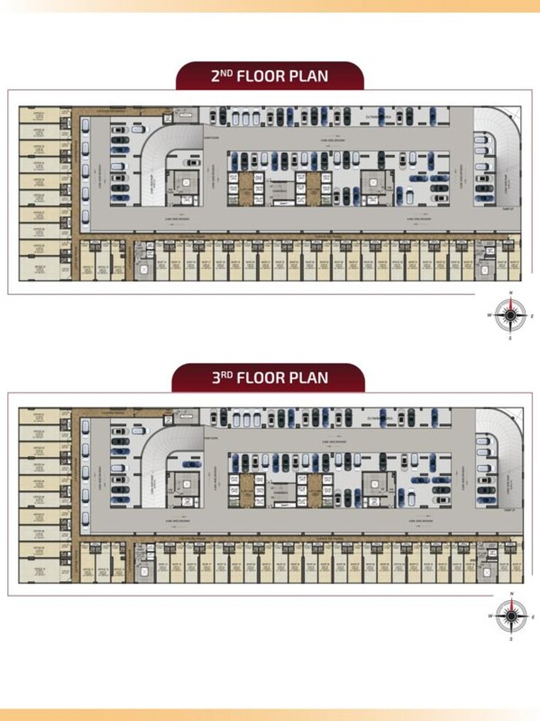 Floor Plan, emperia-c2 Commercial Office Space 950 Sq.Ft. In Turbhe Navi Mumbai 10641295
