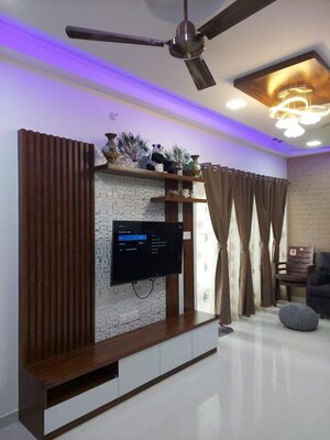 Bedroom in 2 BHK Apartment at Duville Riverdale Heights, Kharadi – for Rent