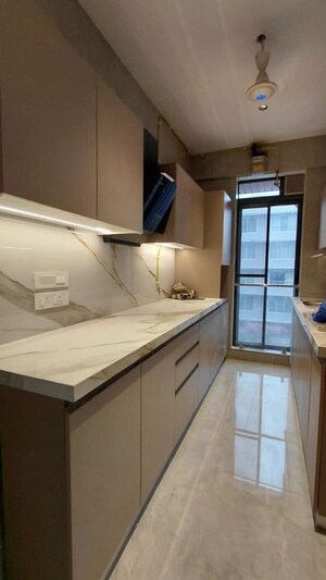 Kitchen in 2 BHK Apartment at Flushel Apartments, Khar West – for Rent