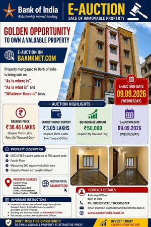   Apartment at Madhurawada – for Sale