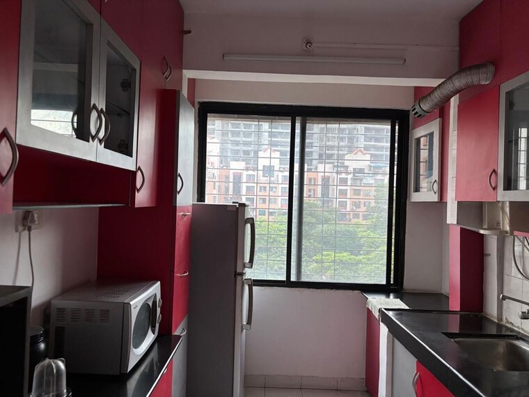 Kitchen, goel-ganga-nebula 2 Bedroom 1200 Sq.Ft. Apartment In Viman Nagar Pune 10641434