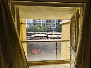 Balcony in 2 BHK Apartment at Kohinoor Zen Estate, Kharadi – for Rent