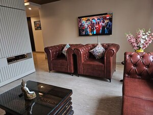 Living Room in 4 BHK Builder Floor at Greater Kailash – for Sale