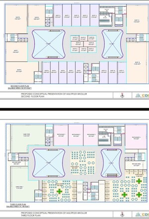 Floor Plan in  Office Space at Mantoor Mukunda, Velmala – for Sale
