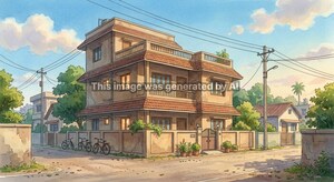  Independent House – Exterior View View at Pedanagamayyapalem - for Sale