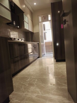 Kitchen in 3 BHK Builder Floor at East Of Kailash – for Rent