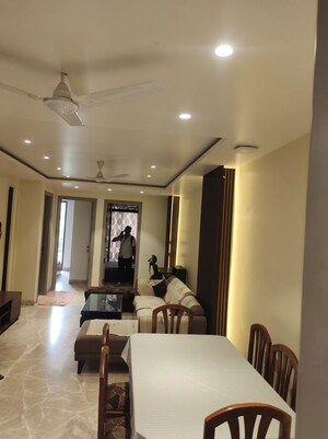 Living Room in 3 BHK Builder Floor at East Of Kailash – for Rent
