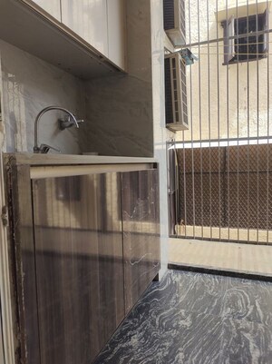 Balcony in 3 BHK Builder Floor at East Of Kailash – for Rent