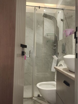 Bathroom in 3 BHK Builder Floor at East Of Kailash – for Rent