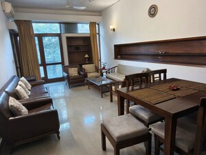 Living Room in 2 BHK Builder Floor at Defence Colony – for Rent