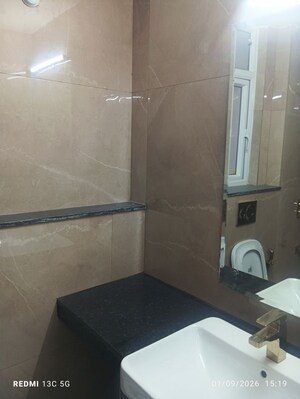 Bathroom in 3 BHK Apartment at Smart World Orchard, Sector 61 – for Sale