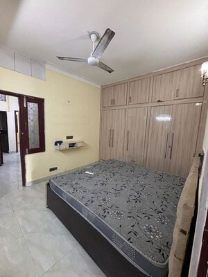 Bedroom in 2 BHK Builder Floor at Lajpat Nagar – for Rent