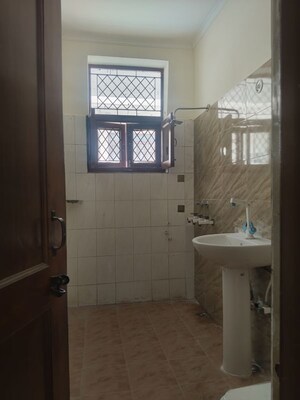 Bathroom in 3 BHK Builder Floor at Ashoka Enclave – for Rent