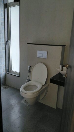Bathroom in 2 BHK Apartment at Sheth Zuri, Laxmi Nagar – for Rent