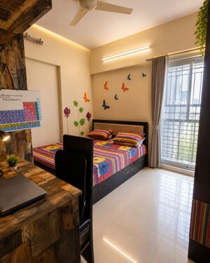 Bedroom in 2 BHK Apartment at Rosa Bella, Ghodbunder Road – for Rent
