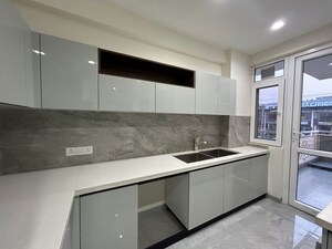 Kitchen in 4 BHK Apartment at Sushma Crescent, Dhakoli – for Rent