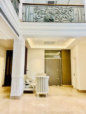 Building Lobby in 4 BHK Apartment at Sushma Crescent, Dhakoli – for Rent