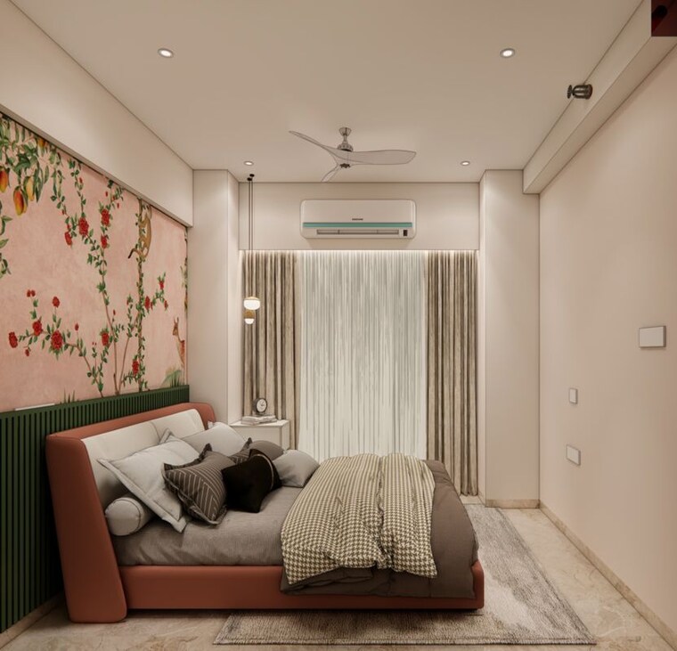 Bedroom, prescon-midtown-bay 2 Bedroom 800 Sq.Ft. Apartment In Mahim West Mumbai 10641648