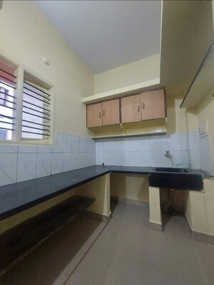 Kitchen in 3 BHK Builder Floor at Btm Layout Stage 2 – for Rent