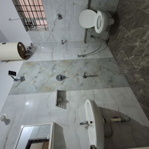 Bathroom in 2 BHK Apartment at Sri Sai Elegance, Btm Layout – for Rent