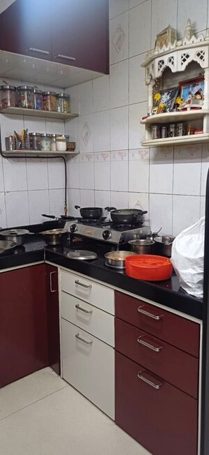 Kitchen in 2 BHK Apartment at Navkar Paradise, Borivali West – for Rent