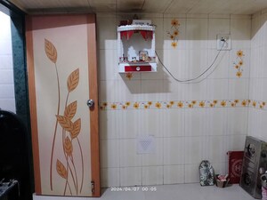 Bathroom in 1 BHK Apartment at Kunal Apartment CHS, Bhandup East – for Rent