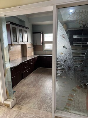 Kitchen in 2 BHK Apartment at Saya Gold Avenue, Vaibhav Khand – for Rent