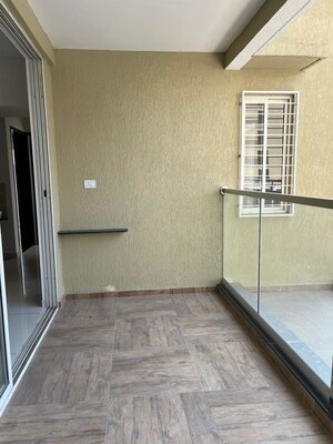 Balcony in 2.5 BHK Apartment at Yashwin Supernova, Wakad – for Rent