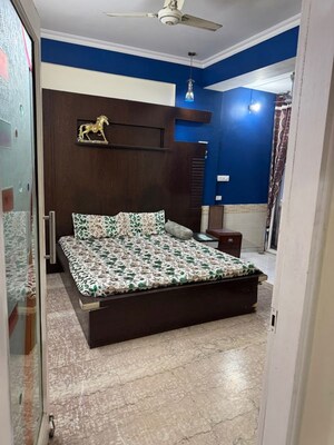 Bedroom in 3 BHK Apartment at Saya Gold Avenue, Vaibhav Khand – for Rent