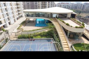 2 BHK Apartment – Exterior View View at Dosti West County Phase 2 Dosti Cedar, Balkum Pada - for Rent