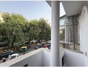 Balcony in 3 BHK Builder Floor at Shivalik Colony – for Rent