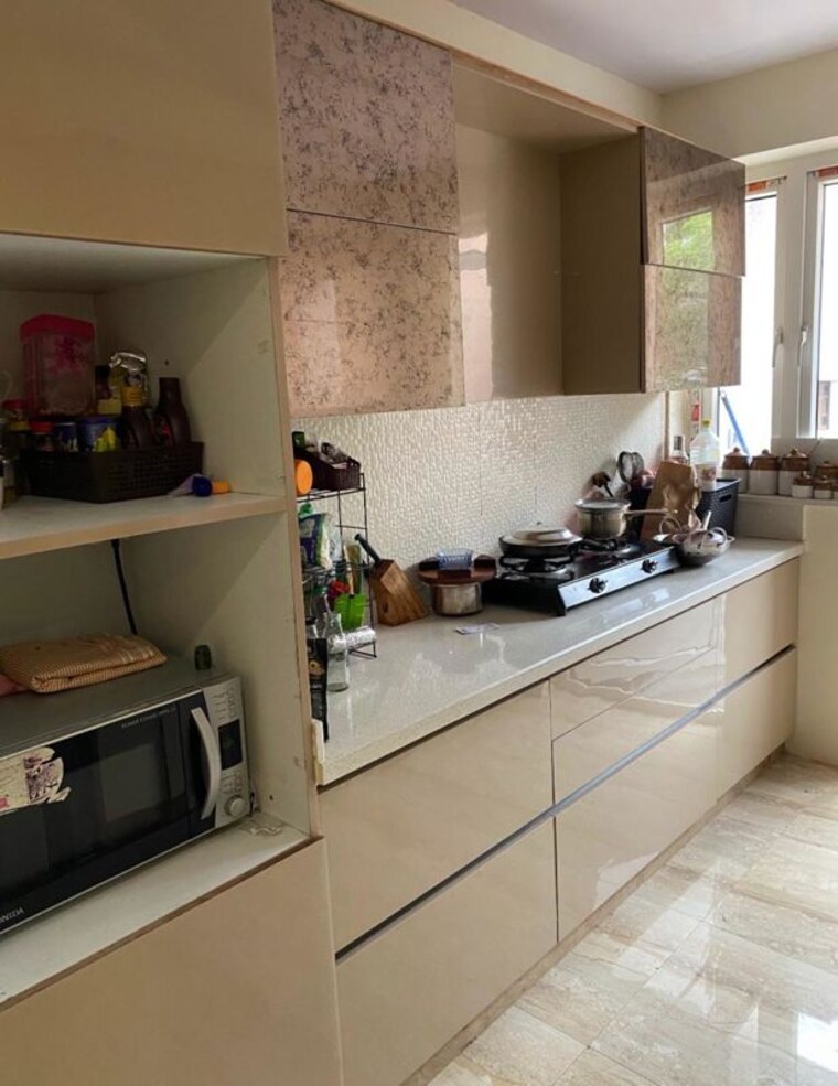 Kitchen, langford-court 3 Bedroom 1800 Sq.Ft. Apartment In Langford Town Bangalore 10641729