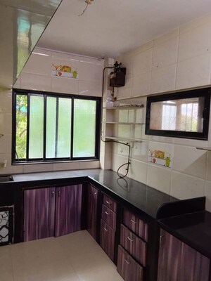 Kitchen in 1 BHK Apartment at Jal Darshan CHS Borivali, Borivali West – for Rent