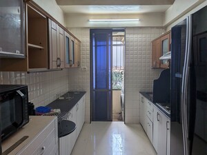 Kitchen in 3 BHK Apartment at Supreme Lake Homes, Powai – for Rent