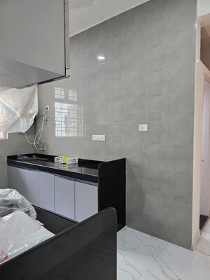 Kitchen in 3 BHK Apartment at Mangesh Darshan Apartment, Santacruz West – for Rent