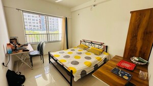 Bedroom in 2 BHK Apartment at Godrej 24X7, Hinjewadi – for Rent