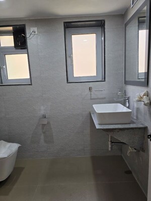 Bathroom in 3 BHK Apartment at Lafleur Apartment, Bandra West – for Rent