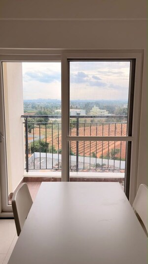 Dining area in 3 BHK Apartment at Sowparnika Indradhanush, Hoskote – for Sale