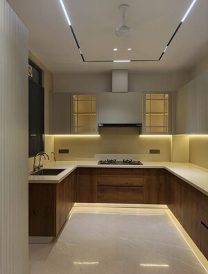 Kitchen in 4 BHK Builder Floor at Greater Kailash – for Rent