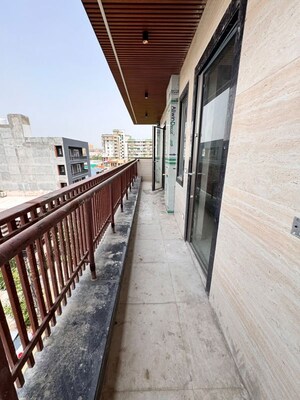 Balcony in 3 BHK Builder Floor at Sector 45 – for Rent