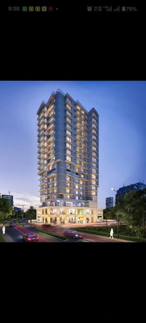 3 BHK Apartment – Exterior View View at Platinum Oceanic, Khar West - for Sale