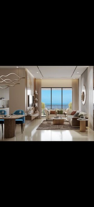 Living Room in 3 BHK Apartment at Searock Residences, Pali Hill – for Sale