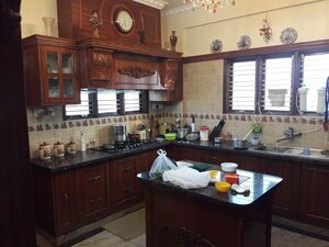 Kitchen in 4 BHK Apartment at Hennur – for Rent